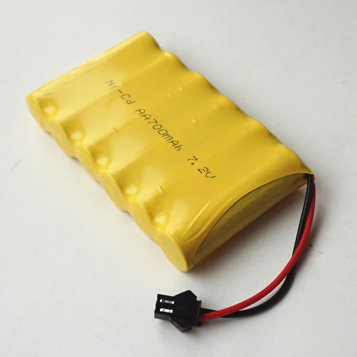 Перезаряжаемый Ni CD аккумулятор для игрушек 7 2 в 700 мАч AA * 6|battery a|battery for toysbattery |