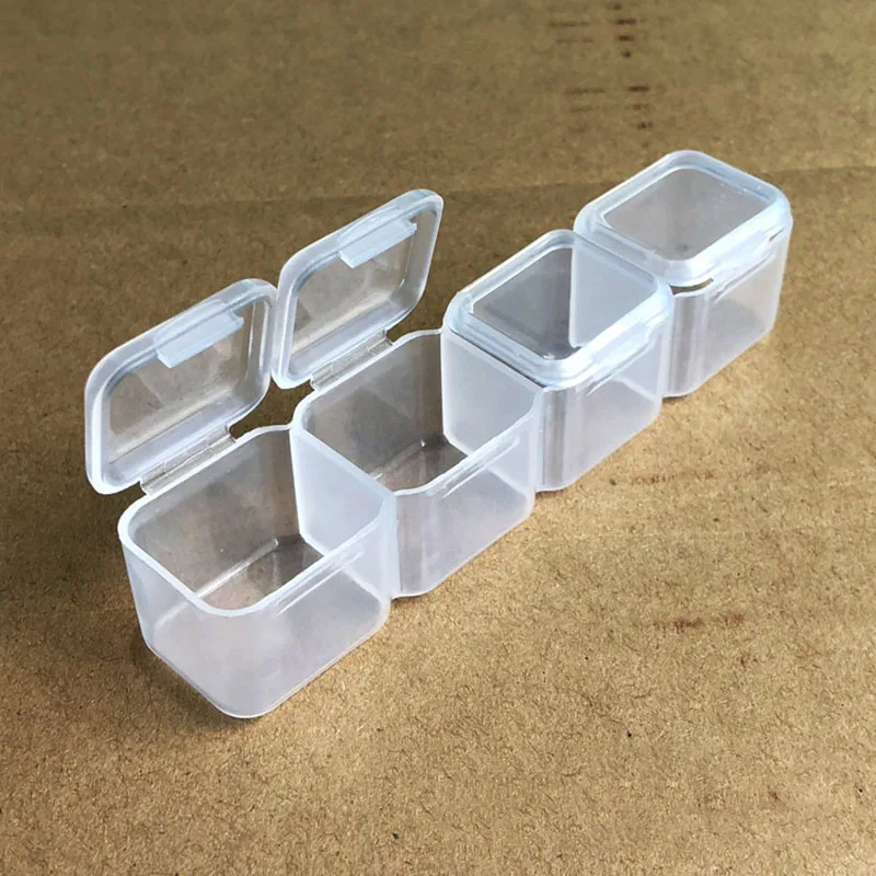 

4 Lattices Dismountable Diamond Embroidery Accessories diamond painting Boxes Cross Stitch Cases Storage Organizer Home Storage