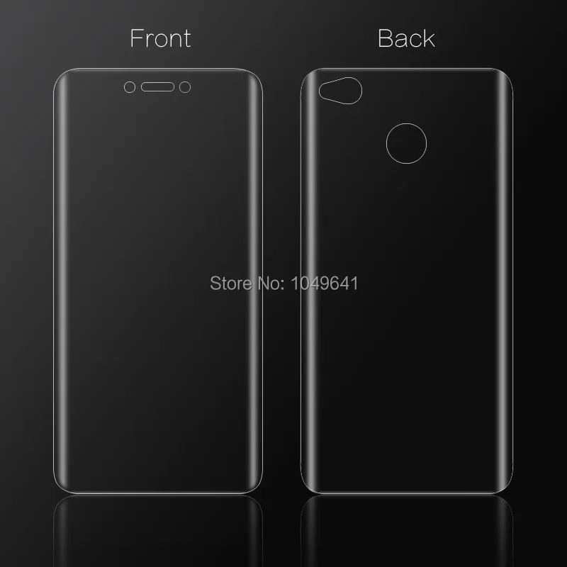 KXM1307_4_Full Cover Screen Protector for Xiaomi Redmi 4X Soft TPU Film Front  Back Soft Clear Protective Film