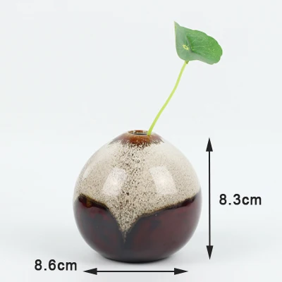 Креативная классическая керамическая ваза мини Гидропоника вазы для растений для цветов украшение дома цветочный горшок Декор Аксессуары современные - Цвет: A010