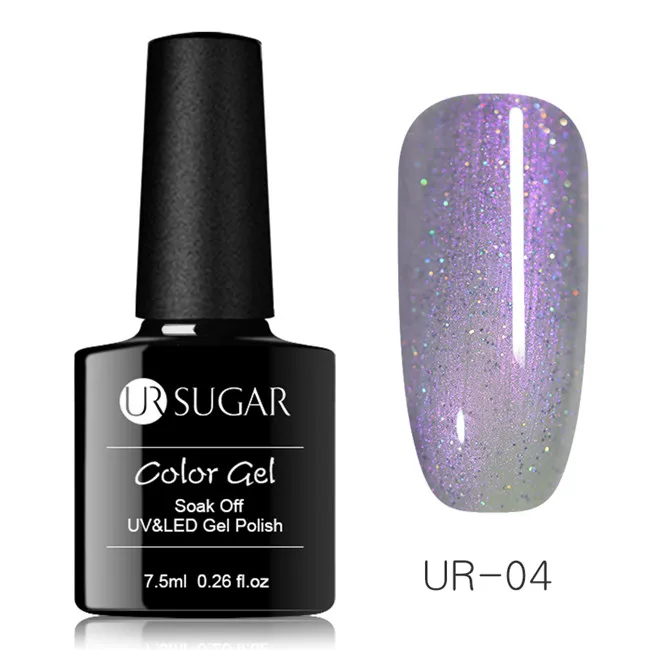 Ur Sugar 7,5 мл термальный перламутровый Гель-лак для ногтей цветной Сияющий стойкий меняющий цвет впитывающий УФ светодиодный Гель-лак - Цвет: Pearl 4