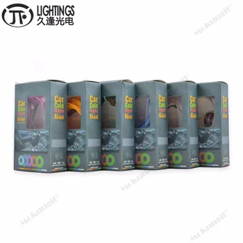 

20pcs 10 colors Car Styling flexible neon light glow EL wire 5m With 12V interior lights lighter DIY Decorative Dash board Door