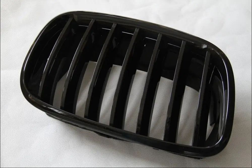 

For BMW X5 E70 2007-2013 NEW style piano black front grille mesh grill vent