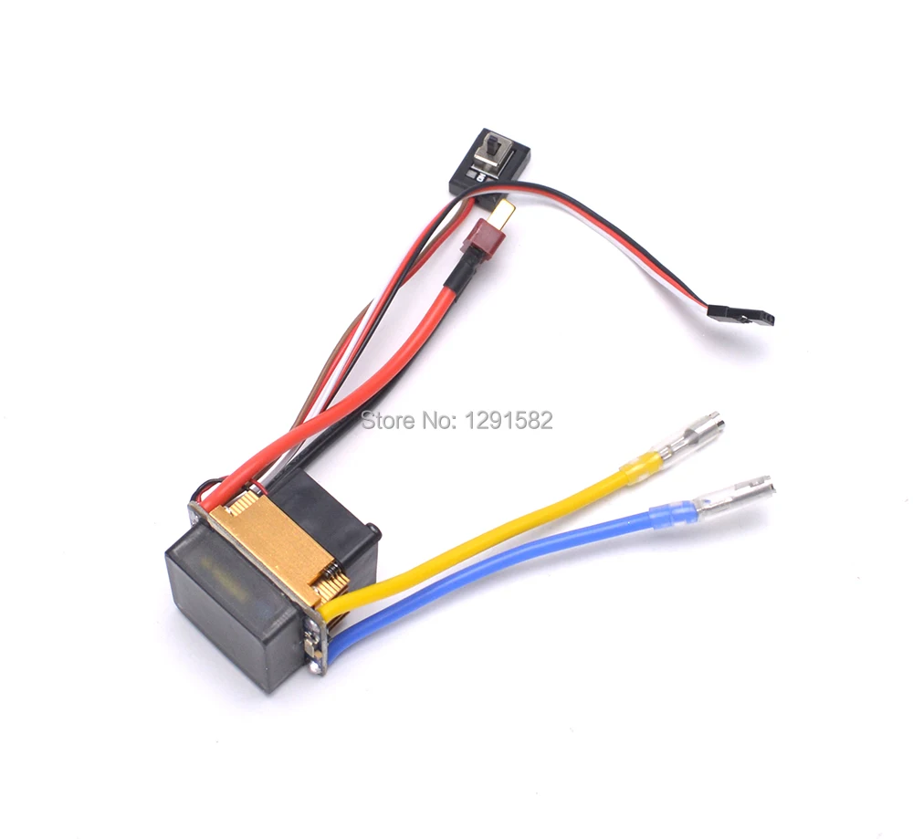 480A двухрежимный регулятор скорости щетки ESC Регулятор с охлаждающим
