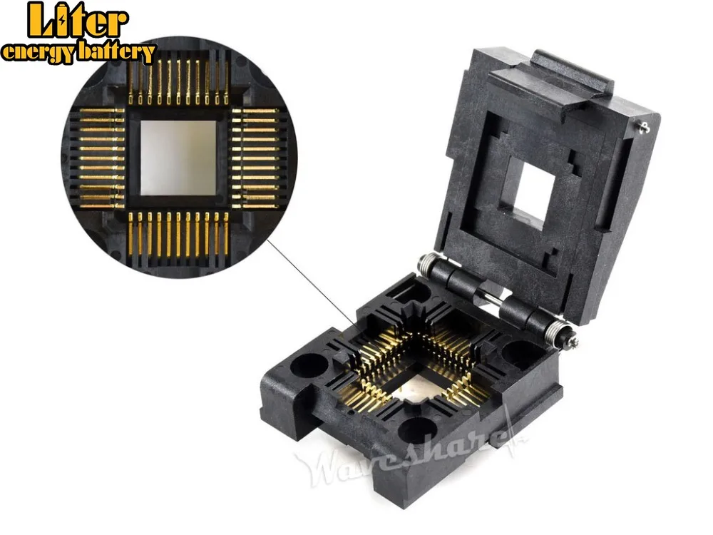 Yamaichi IC Test &amp burning-in Socket для PLCC44 шаг упаковки: 1 27 мм | Компьютеры и офис