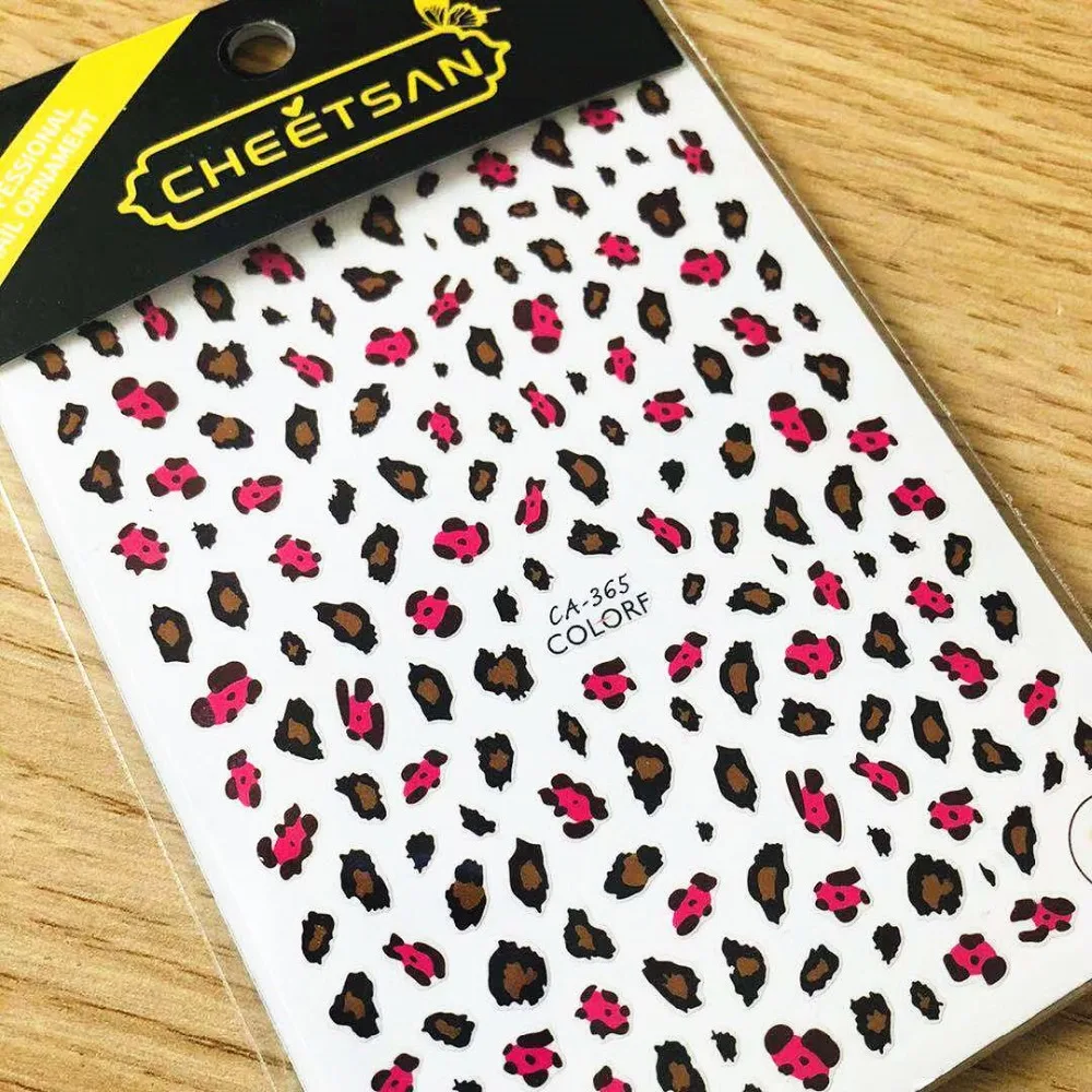 TSC-CA-365 view japan design Cheetsan brand newest 3d nail art stickers decals export quality gold sticker | Красота и здоровье