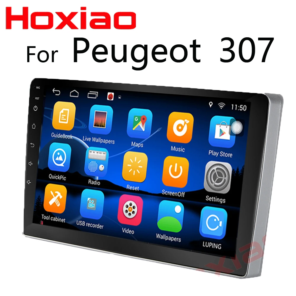 Для peugeot 307 2013 2004 автомобиль Android радио 9 дюймов 600*1024 Авто экран gps Навигация стерео