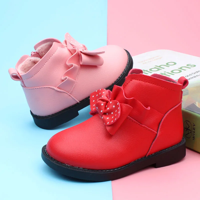 Baby Boots Shoes Autumn/winter Children Girls Boots Kids Fashion