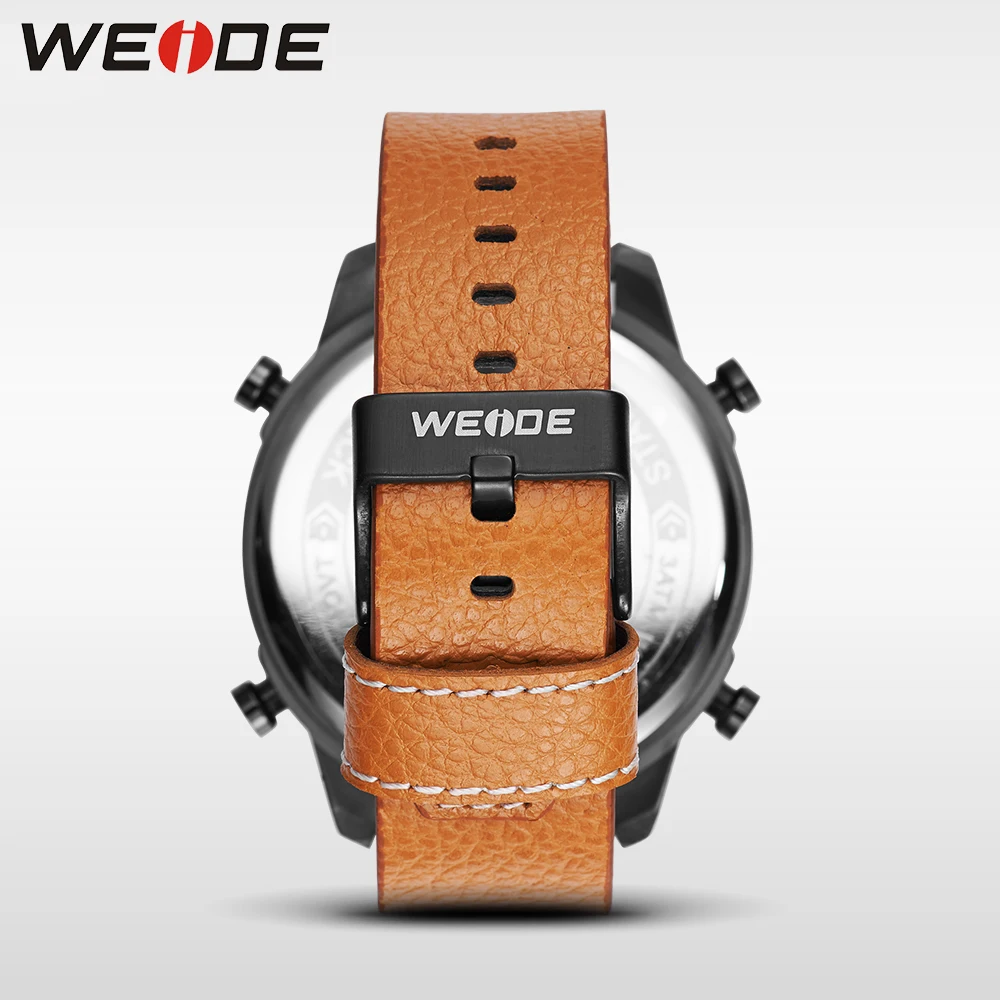 WEIDE мужской люксовый бренд мужские водонепроницаемые спортивные повседневные военные кварцевые часы наручные часы мужские Relogio Masculino