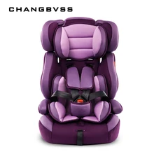 Портативное толстое автомобильное кресло для детей и детей, 5 точечных ремней безопасности, подушки для 9 months to 12 years Old детей с ремнем безопасности, безопасное детское кресло
