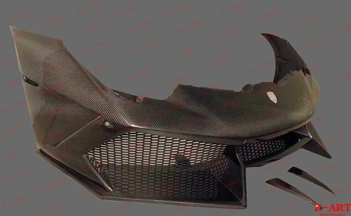 Z-ART полный карбоновый передний бампер для Lamborghini Huracan углеродного волокна передний бампер для Lamboghini LP610 LP580 тюнинг тела