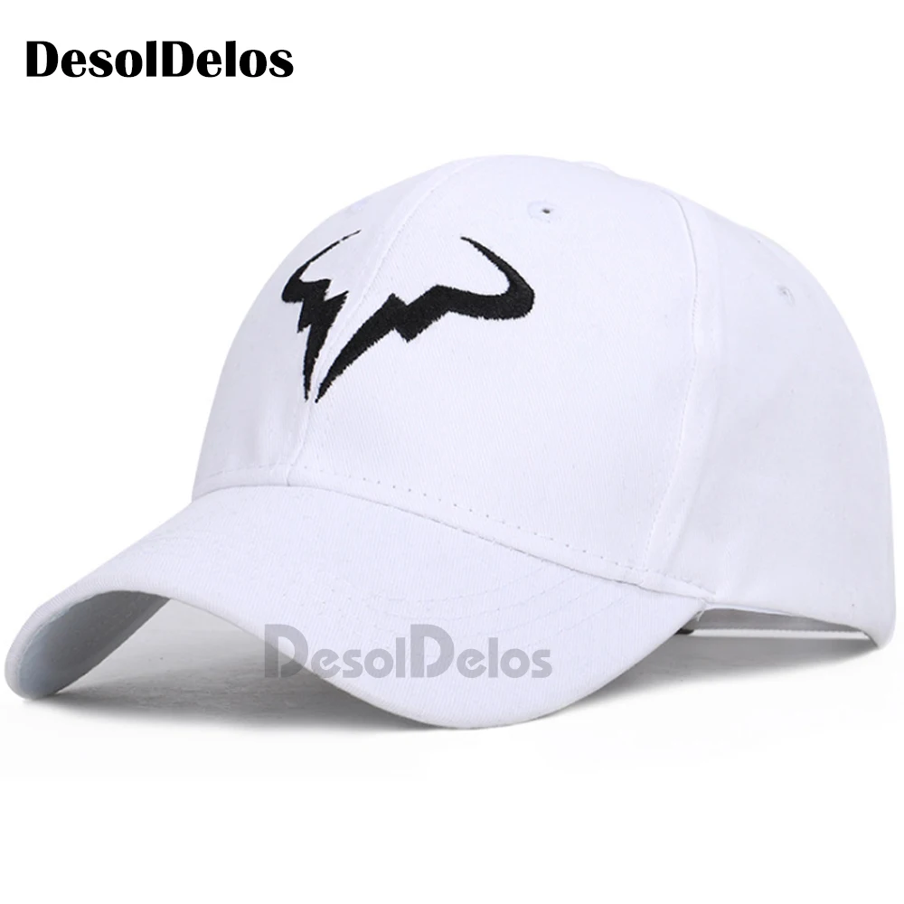 

Rafael Nadal Baseball Cap New 100% Cotton Tennis Player No Structure Dad Hat Men Women Snapback Caps bone Embroidery Nadal Hats