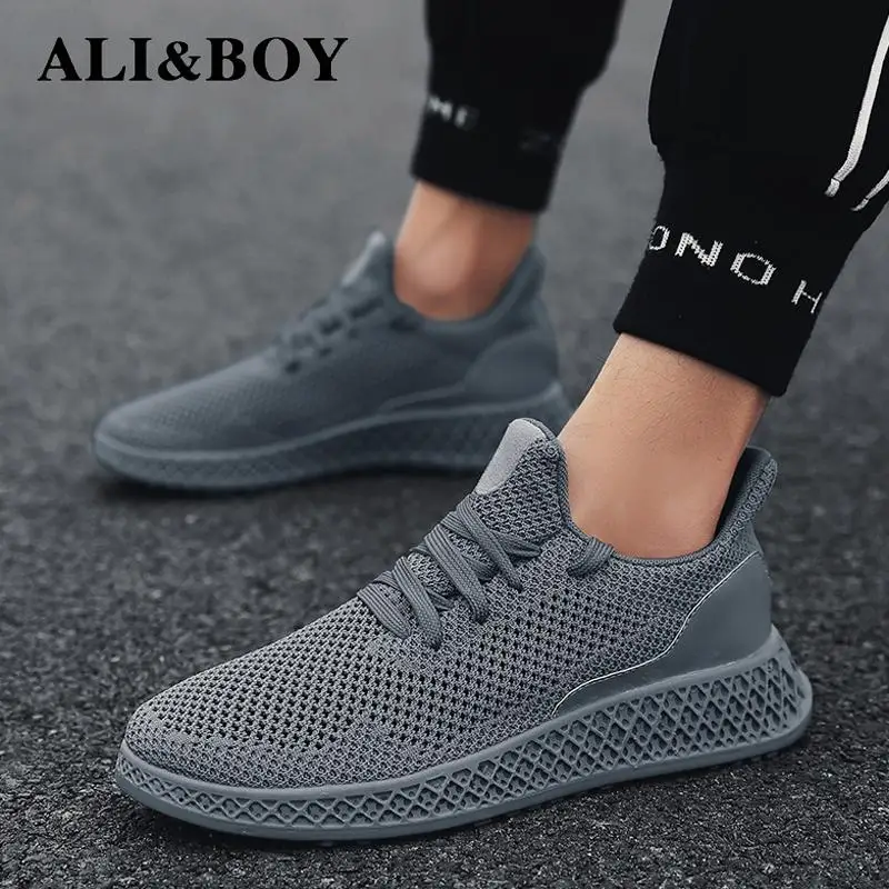 Addiction varsel forretning Men Sneakers Running Shoes Lightweight Sneakers Mesh Breathable Sport Shoes  Jogging Walking Shoes Athletics Shoes|Running Shoes| - AliExpress