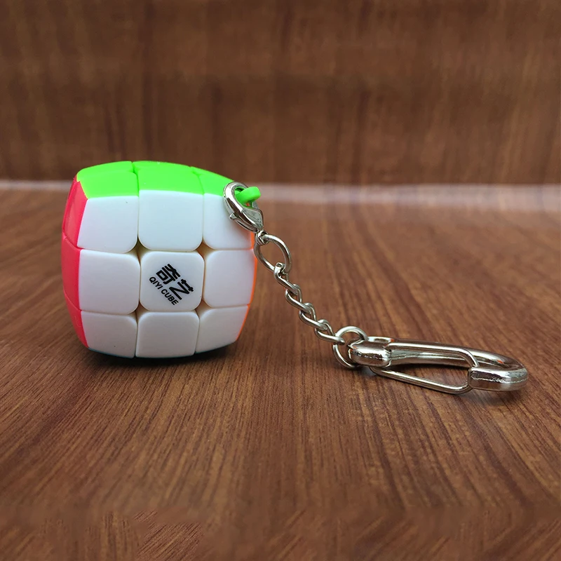 Qiyi мини куб 3x3x3 магнитные магические кубики головоломка Mofangge для начинающих
