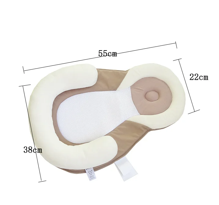 Прямая поставка Детские подушки новорожденных Матрас Подушка для сна позиционирования площадку Предотвращение плоской головкой Форма