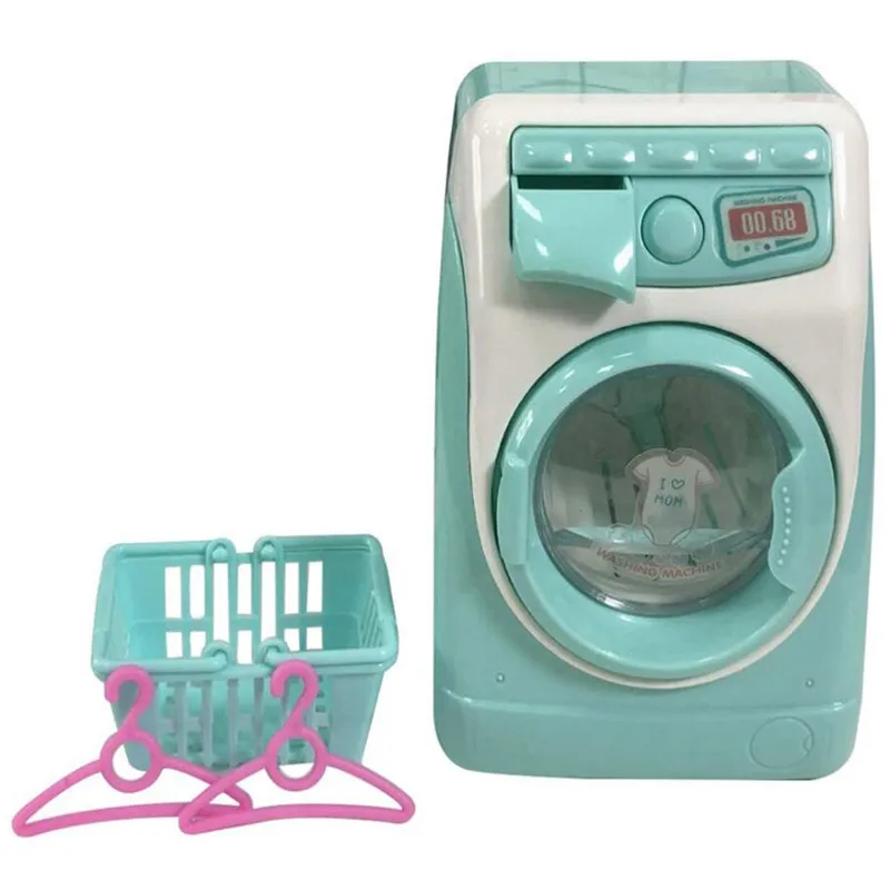 

2019 Exquisite Makeup Brush Cleaner Device Automatic Cleaning Washing Machine Mini Toy Children's washing machine toys product