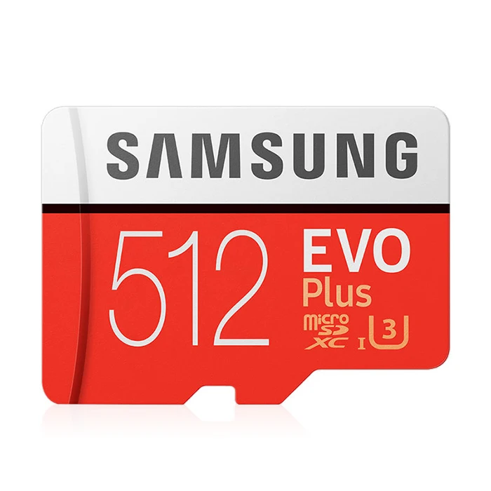 SAMSUNG TF Micro SD карта памяти MicroSD EVO Plus класс 10 U3 32 Гб 64 Гб 128 ГБ 256 ГБ 512 Гб Смартфон планшет камера