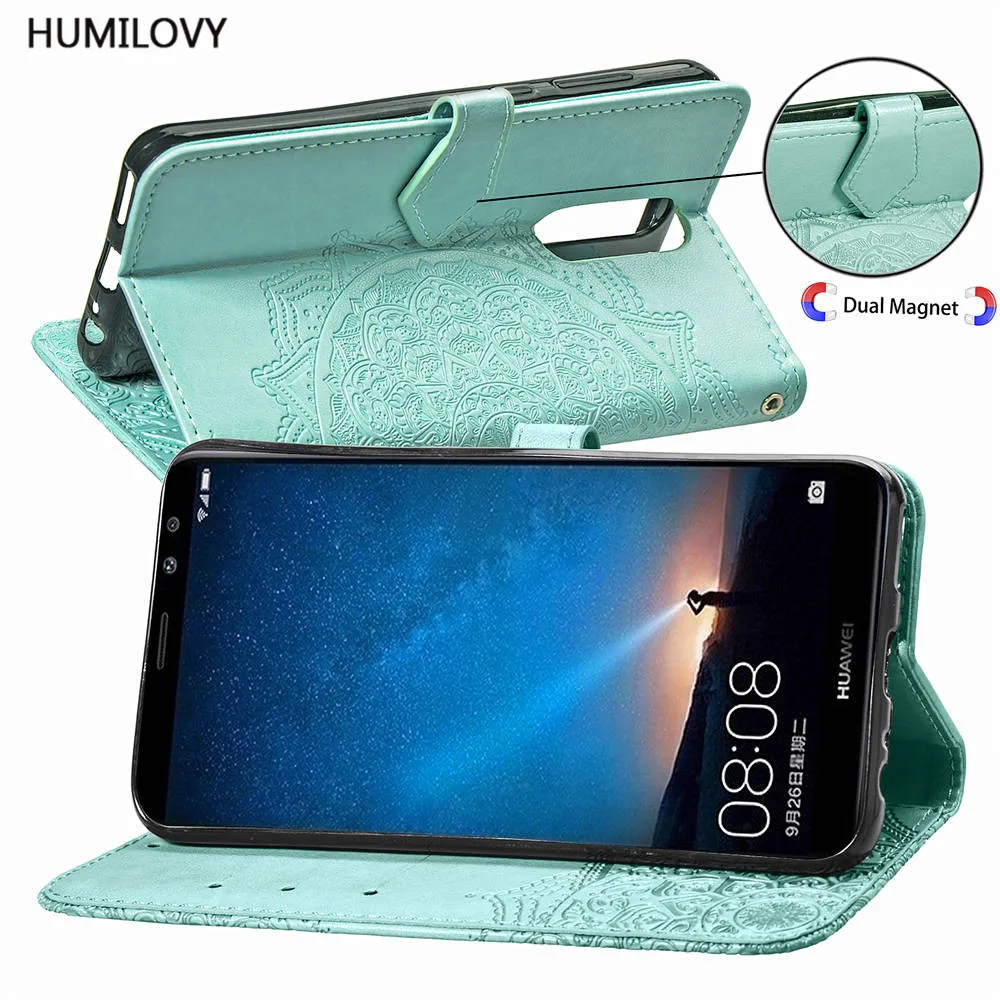 Чехол для Huawei Honor 7A 7C Pro 6A 6X 9 Lite P кожаный умный флип чехол P20 P10 Mate 10 P8 2017 Y5