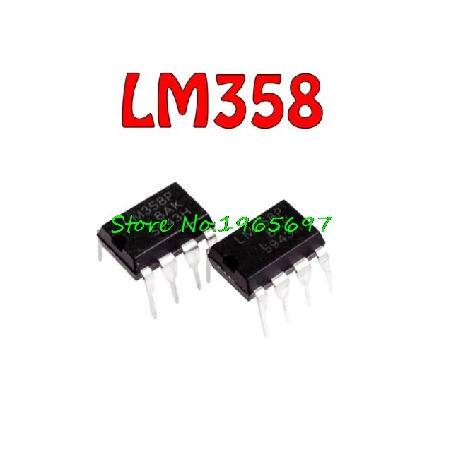 10 шт./лот LM358P DIP8 LM358 DIP LM358N = TS358CD TS358 KIA358P KIA358 BA10358 AS358P-E1 и IC