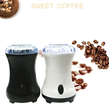 

Electric Coffee Grinder Nut Spice Corn Beans Grinder Stainless Steel Cutter 70 Gram Capacity 180W EU Plug