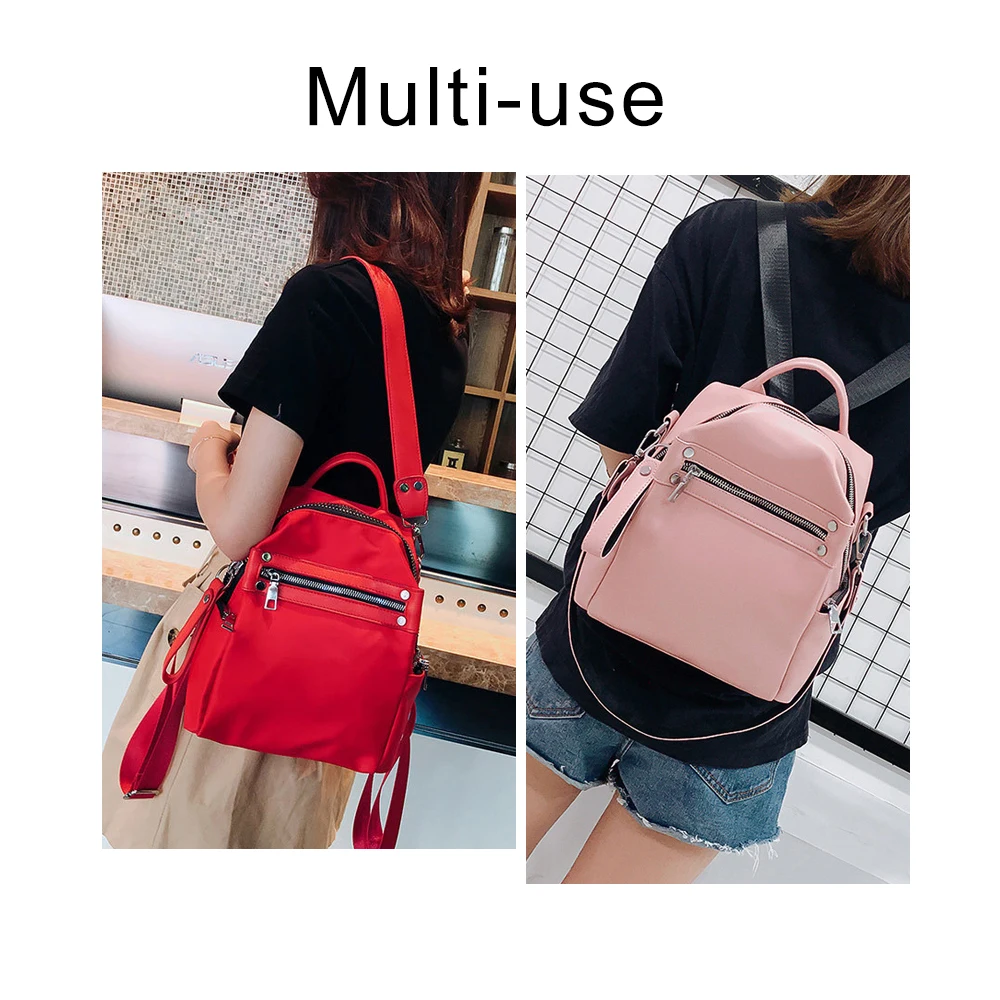  Herald Fashion Women Backpacks Vintage South Korea Brand Design Bag Travel Casual Female Nylon High - 32914577118