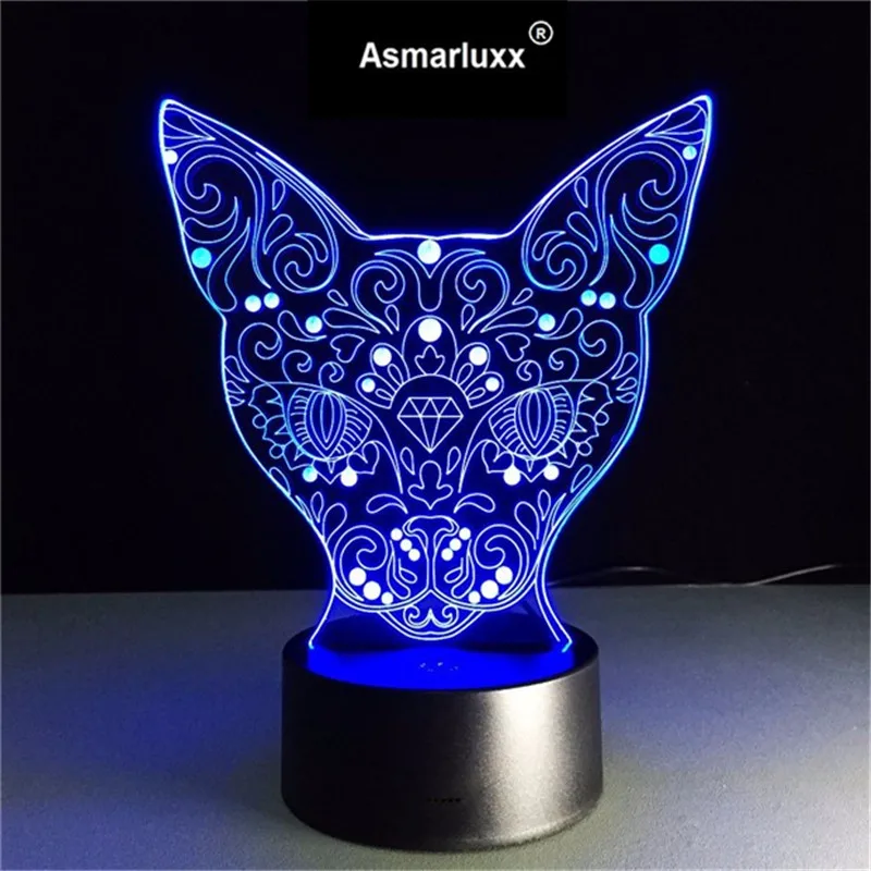 Asmarluxx CAT 3d led lamp0006