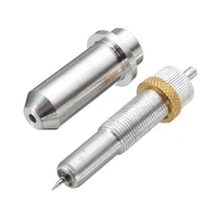 טונגסטן פלדה 1PC טונגסטן פלדה Carving חיתוך פלוטר Blade מחזיק עם 9Pcs 30/45/60 תואר ויניל קאטר להבים 23x2Mm (5)