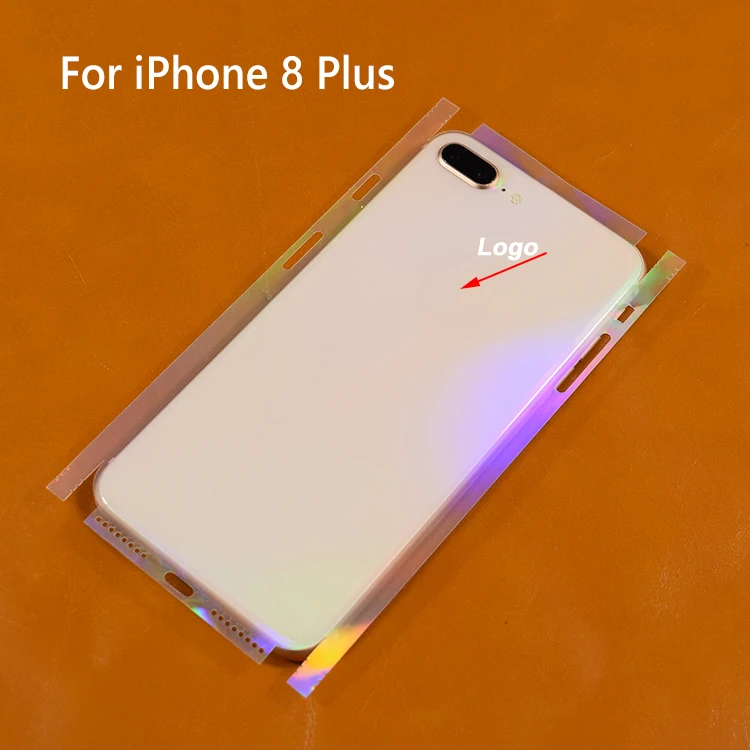 Лидер продаж! Градиентная прозрачная декоративная пленка Aurora для iPhone 8 8Plus 6 6S 7 Plus