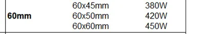 Электрический нагревательный элемент 50 мм ID 50x40/50x45/50x50/50x60 мм высота медный кольцевой нагреватель мощность 280 Вт/320 Вт/350 Вт/420 Вт