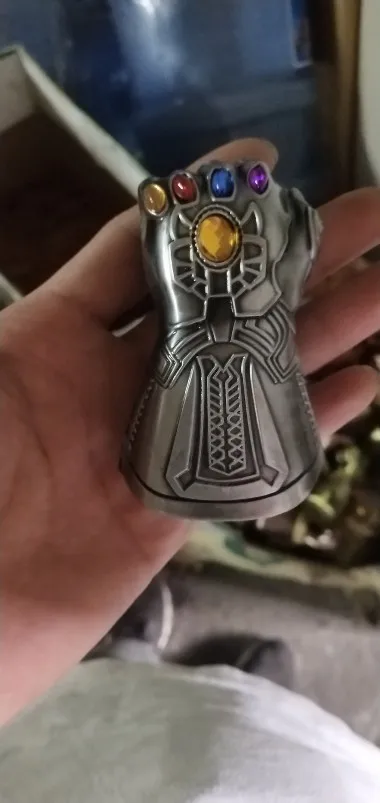 Марвел Мститель Raytheon открывалки для пивных бутылок молот в форме Тора открывалка Магнит Бесконечность Thanos Gauntlet Сода стеклянные крышки для снятия - Цвет: Size S Silver