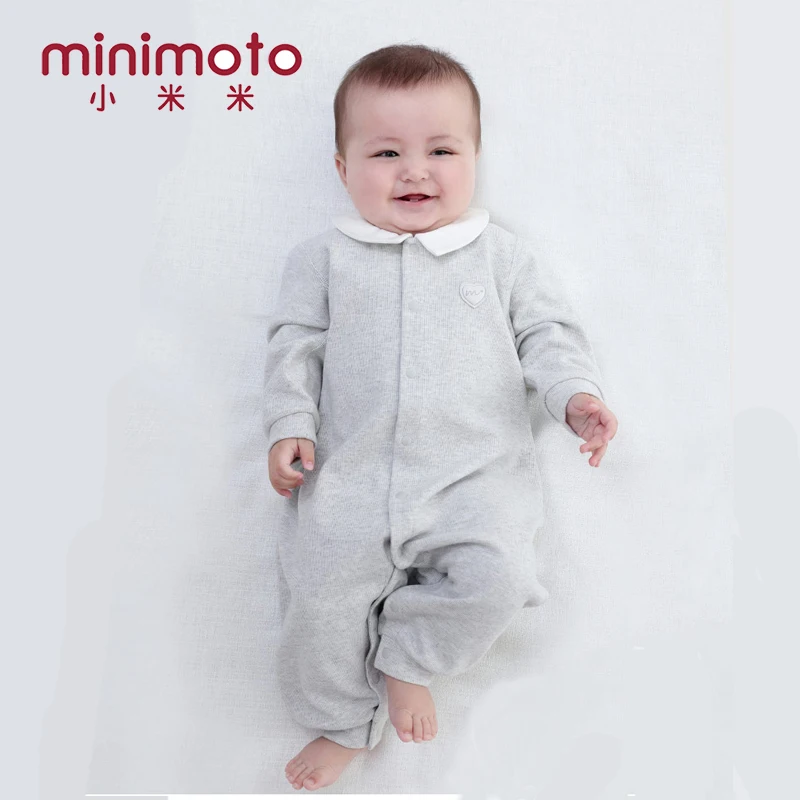 

Minimoto Autumn Baby Rompers Newborn Cotton Clothing Infant Soft Jumpsuits Baby Girl Costume Rompas Toddler One Piece Playsuits
