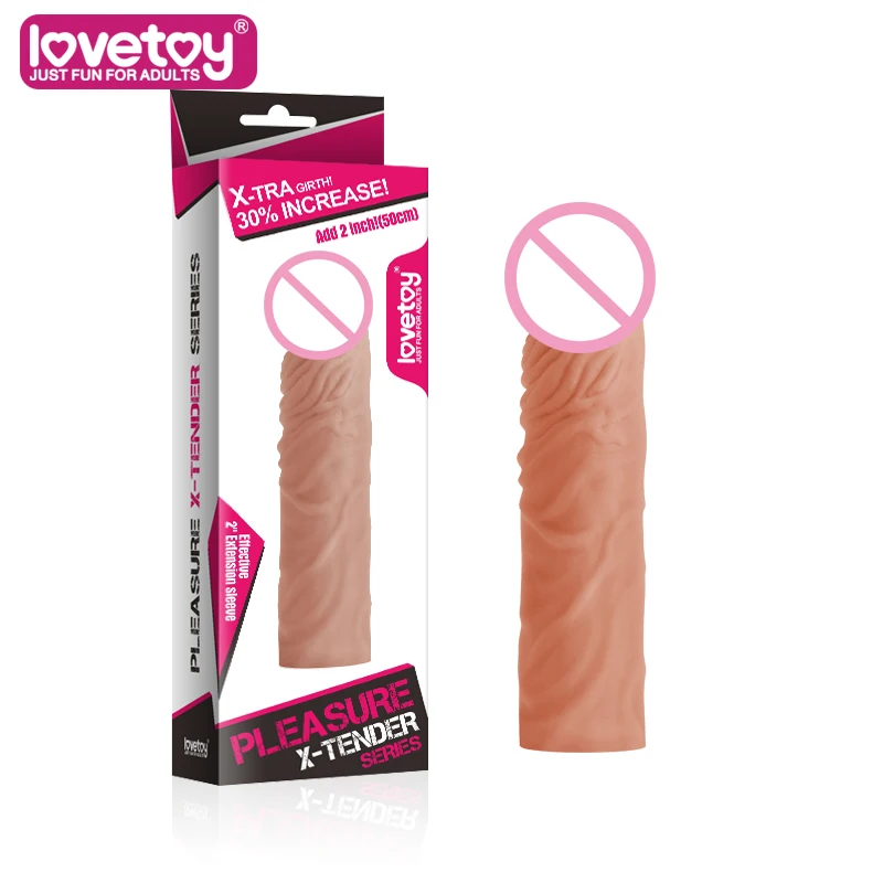18 5cm Lovetoy Man font b Penis b font Sleeve in font b penis b font