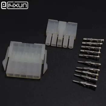 

10set 5557 / 5559 5P Auto Wiring Harness Connector 4.2mm 5Pin Male Female Terminals Electrical Connection for PCB Car ect.