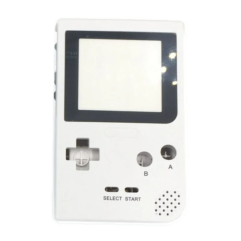 Корпус для nintendo Game boy Pocket GBP чехол - Цвет: White For GBP