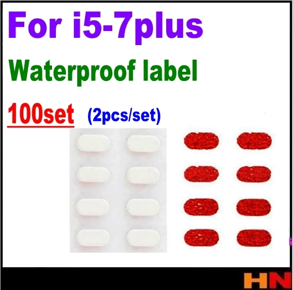 

100set Waterproof paste Mainboard Water Damage Indicator Sticker for iPhone 5 5s 5c 6 6s 7 7P Plus