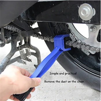 

Motorcycle Bike Gear Chain Brush Scrubber For YAMAHA FZ-09 MT-09 SR FZ6 FAZER FZ6R FZ8 MT-07 FZ-07 TTR125 L E