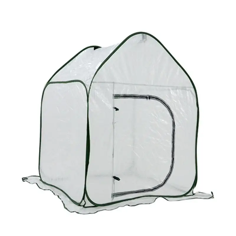 

Portable Foldable Garden Greenhouse Cover PE Clip Transparent White Mesh Cloth For Protector Gardening Plants Pot Flower Shelter