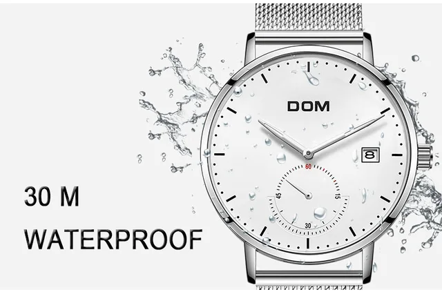 DOM - Men's Luxury Wrist Watch –