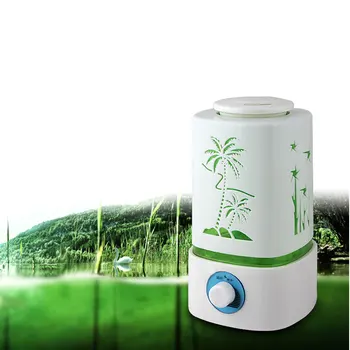 

Air Purifier Humidifier Aroma Diffuser Ultrasonic 25W 2L Oil Diffuser Mist Maker Fogger With EU US Plug 1pcs