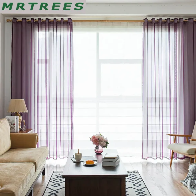 Special Price MRTREES Solid Tulle Window Curtains for Living Room Bedroom the Kitchen sheer Curtains for Window curtains Fabric drapes door Special Price MRTREES Solid Tulle Window Curtains for Living Room Bedroom the Kitchen sheer Curtains for Window curtains Fabric drapes door