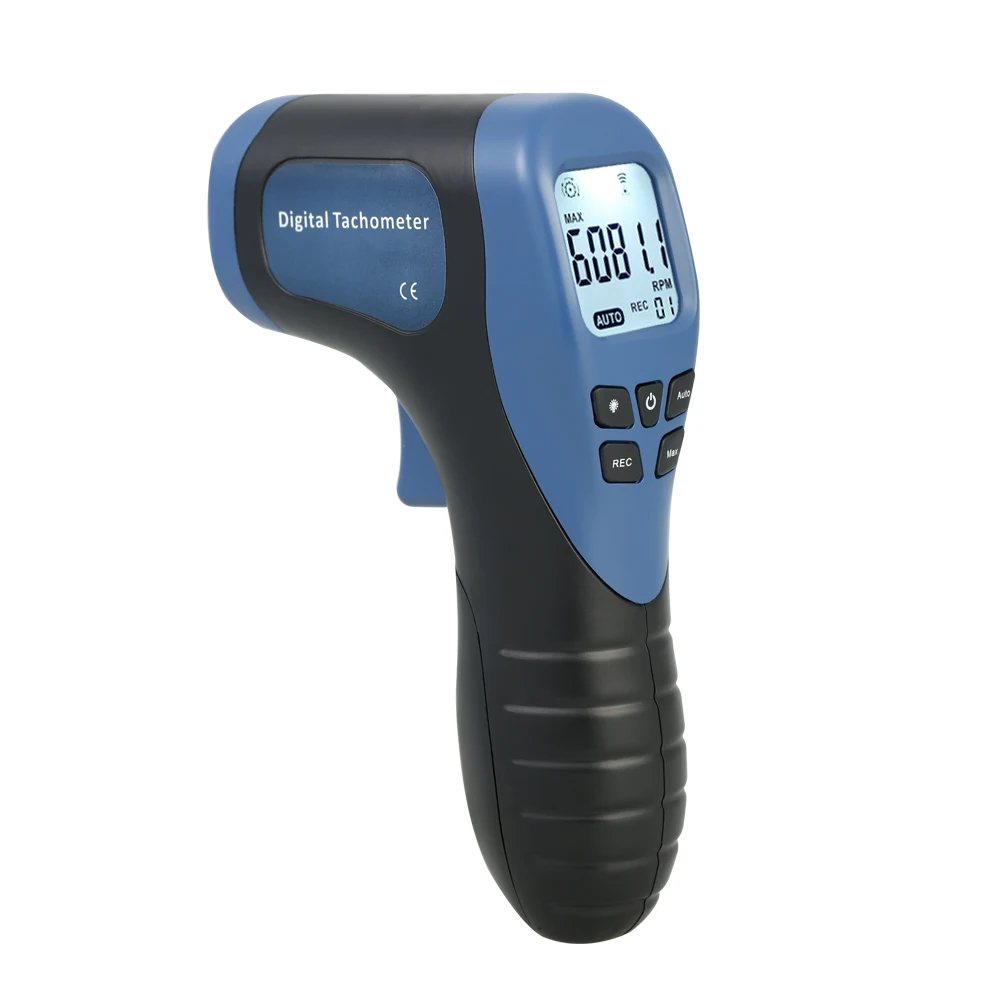 Handheld Digital Photo Tachometer LCD rpm meter 2.5-99999RPM Motor Speed Meter Laser Non-Contact Tach Range +1pc Reflective Tape Handheld Digital Photo Tachometer LCD rpm meter 2.5-99999RPM Motor Speed Meter Laser Non-Contact Tach Range +1pc Reflective Tape