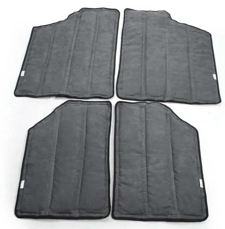 

Areyourshop Car Hardtop Sound Deadener Headliner Insulation For Jeep Wrangler 2Drs 2007-2017 Black Car Styling Covers