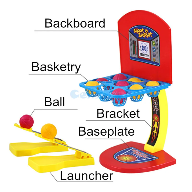 Мини-баскетбол стрельба настольные игры родитель-ребенок Семья весело Hoodle Мрамор Бал шутер открытый весело и спорт игрушки подарки для