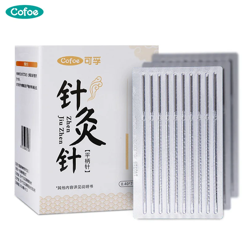 Cofoe 500pcs/box Acupuncture Needle Single Use Disposable Sterile Acupuncture Needle Beauty Massage handle medicine acupuncture Cofoe 500pcs/box Acupuncture Needle Single Use Disposable Sterile Acupuncture Needle Beauty Massage handle medicine acupuncture