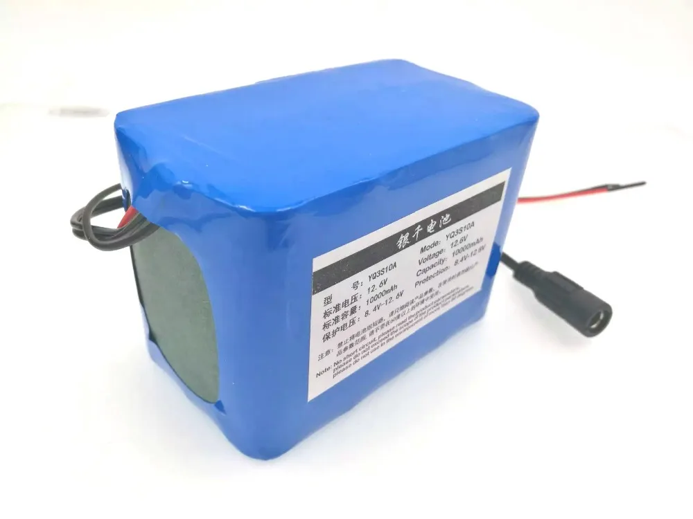 

large capacity 12 in 10Ah 18650 lithium battery protection board, 12.6 10000 much capacity + 12 in a battery charger