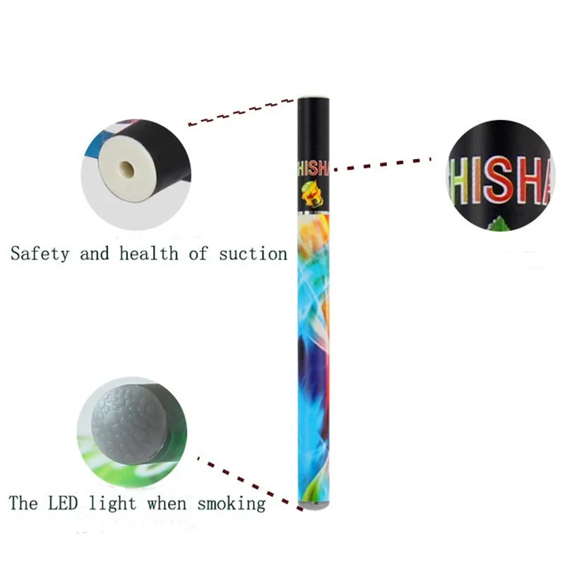 100pcs Lots E Hookah Shisha Pen Disposable E Cigarette 500puffs Disposable Hookah Electronic Cigarette Electronic Pod Vape Pen Cartly Shop