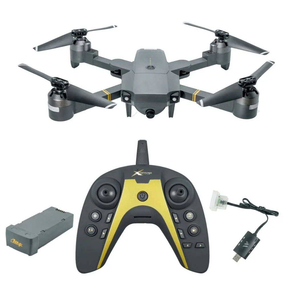 

XT-1 WIFI 2.4Ghz FPV 720P HD Camera Folding RC Quadcopter With Gravity Induction Fixed Height VR Mode Real-time Transmission