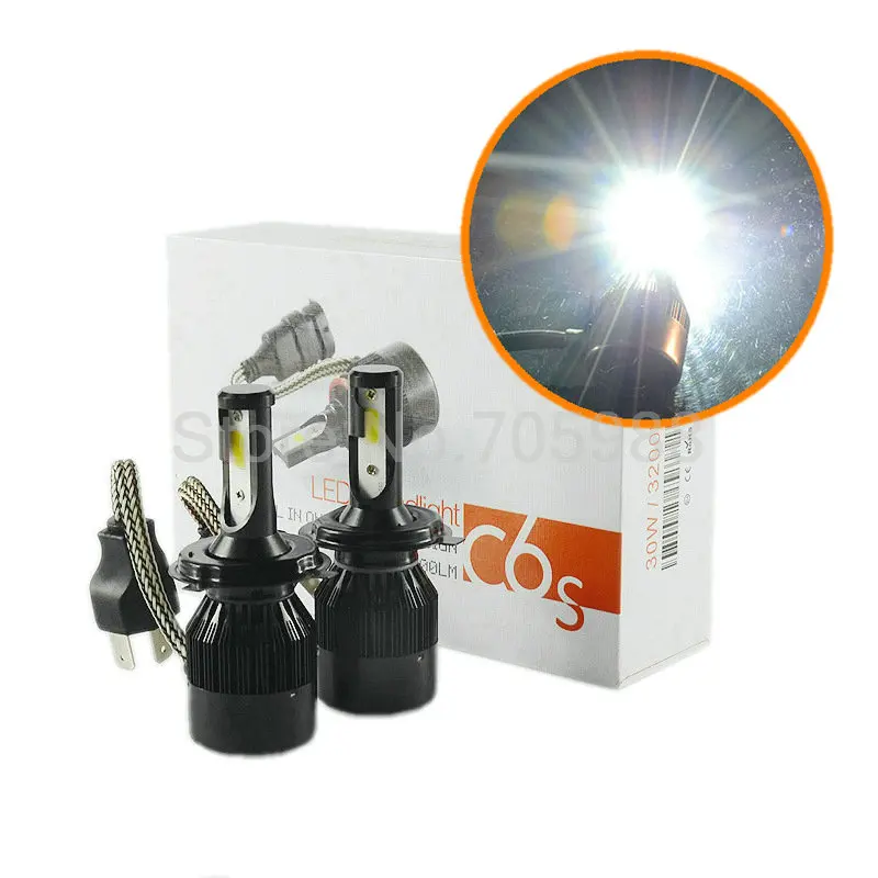 1 Set ballasts+fans+lamps 60W 6400LM LED Headlight kit H1 H3 H4 H7 H8 H9 H11 9005 9006 9012 9004 9007 H13 Car LED Headlight Bulb 1 Set ballasts+fans+lamps 60W 6400LM LED Headlight kit H1 H3 H4 H7 H8 H9 H11 9005 9006 9012 9004 9007 H13 Car LED Headlight Bulb
