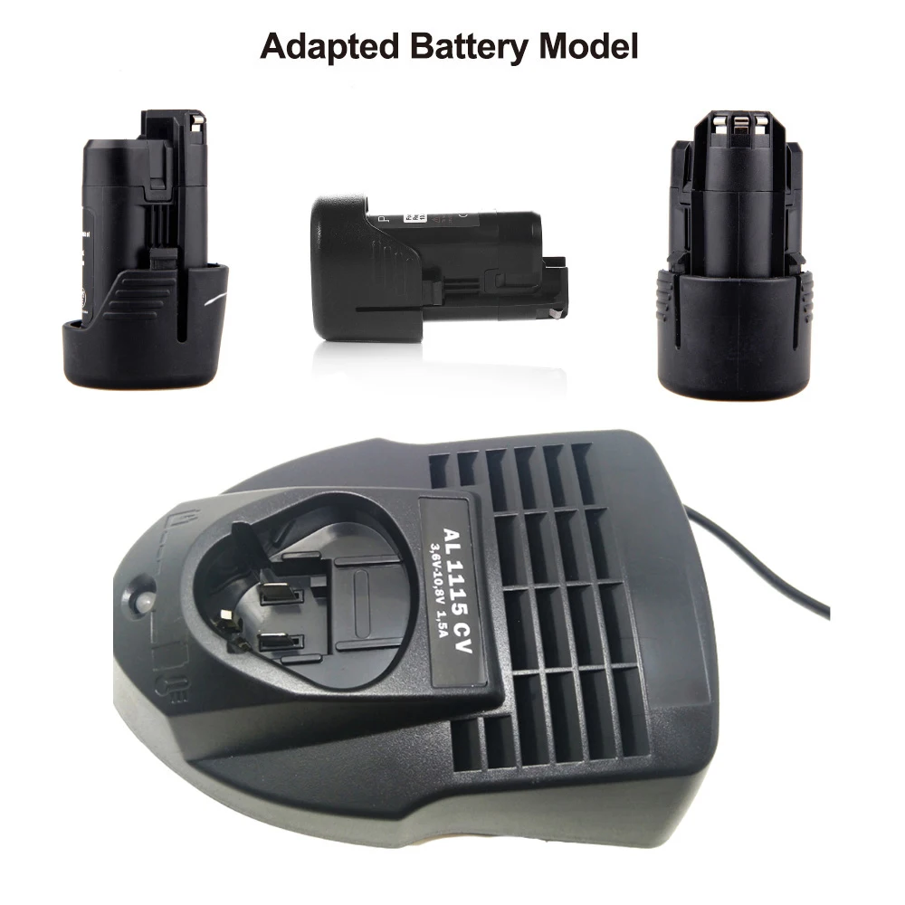Зарядное устройство AL1115CV для литий ионной электродрели Bosch 10 8 В BAT411 BAT412A 2 607 336 013