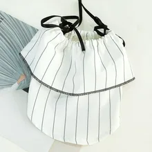 DOGGYZSTYLE Pets Dog Summer Clothes Lady Tether Black And White Striped Shirt Chiffon Skirt Apprael For Puupy Chihuahua DOGGYZSTYLE Pets Dog Summer Clothes Lady Tether Black And White Striped Shirt Chiffon Skirt Apprael For Puupy Chihuahua